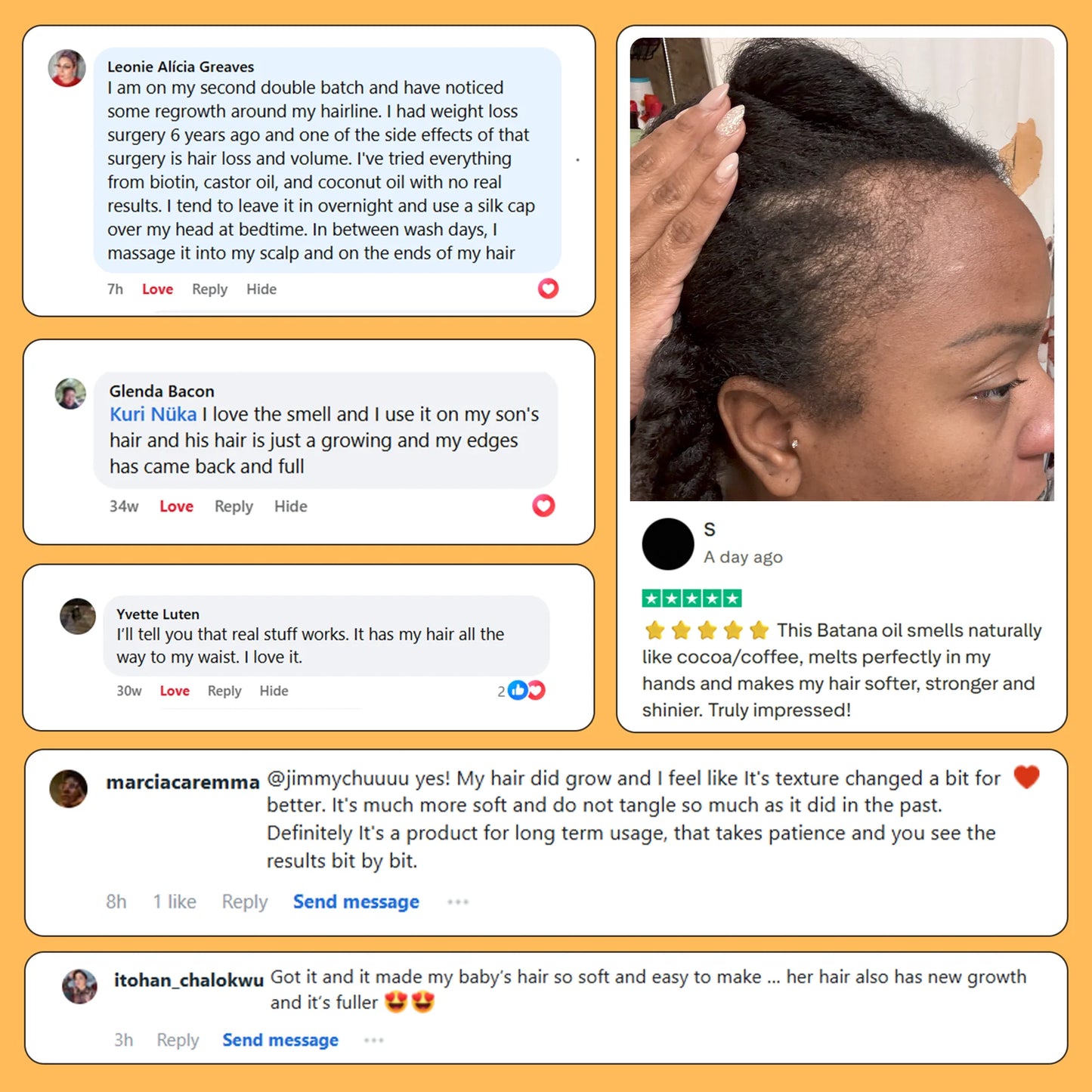 Batana Natural Hair Oil